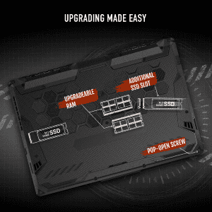 ASUS TUF A15 Gaming Laptop | AMD Ryzen 7 | 7435HS | 16GB | 512GB | 4GB RTX 3050 GPU | Graphite Black | FA566NCR HN054WS