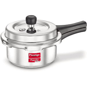 Prestige Popular Svachh Aluminium Outer Lid Pressure Cooker | 2L