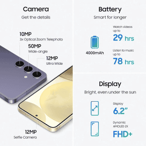 Samsung Galaxy S24 5G | 8GB | 128GB | Cobalt Violet