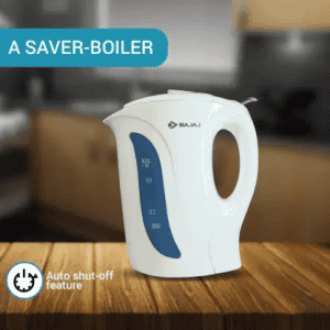 Bajaj 1.0L Non-Strix Electric Kettle | Blue White | 420013