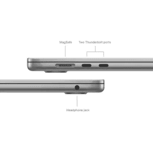 Apple MacBook Air Apple M3  | 16 GB | 512 GB SSD | macOS Sonoma | Space Grey | MXD13HN/A