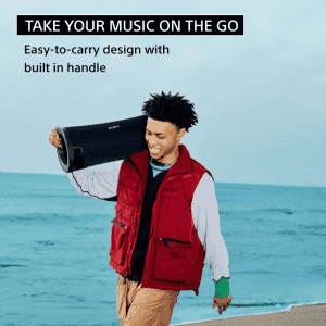 Sony ULT Field 7 Bluetooth Party Speaker | ULT button for Massive Bass | Handle | Black | SRS-ULT70//C