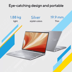 ASUS Vivobook 16 | Intel Core i5 | 12th Gen | 12500H | 16 GB | 512 GB SSD | Silver | X1605ZAC-MB540WS