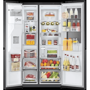 LG  | 630 L | 3 Star | Side By Side Refrigerator | GL-X257AMC3
