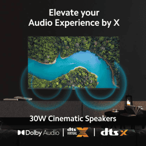 Xiaomi Smart TV X Series Smart Google TV | 165 cm (65 inch) | Ultra HD 4K LED with 4K Dolby Vision | HDR 10 | Dolby Audio | DTS X | DTS Virtual X | Vivid Picture Engine | Black