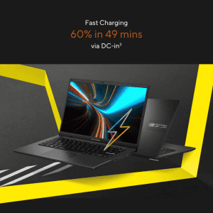 ASUS Laptop | AMD Ryzen 5 Quad Core 7520U | 8 GB | 512 GB SSD | Mixed Black | E1404FA NK522WS
