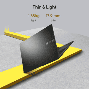 ASUS Laptop | AMD Ryzen 5 Quad Core 7520U | 8 GB | 512 GB SSD | Mixed Black | E1404FA NK522WS