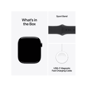 Apple Watch Series 10 | GPS | 46mm | Jet black Strap | MWWQ3HN/A