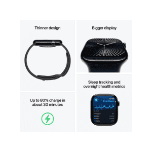 Apple Watch Series 10 | GPS | 46mm | Jet black Strap | MWWQ3HN/A
