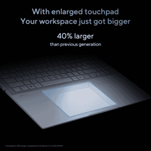 ASUS Vivobook S 16 OLED AI Powered Laptop Intel Evo Core Ultra 7 155H  | 16GB | 1TB | Intel Arc Grph | Mist Blue | S5606MA-MX751WS