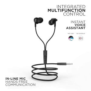 boAt Bassheads 100 Wired Earphone | Super Extra Bass | Black