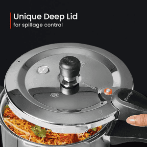 Prestige Svachh Triply  Pressure Cooker | 5 L |  Silver | 20703