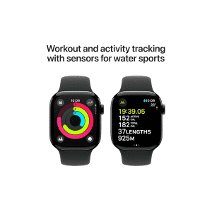 Apple Watch Series 10 | GPS | 42mm | Black Strap | MWWE3HN/A
