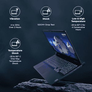Lenovo IdeaPad Gaming 3 Laptop | AMD Ryzen 5 Hexa Core 7535HS | 16 GB | 512 GB SSD | 6 GB Graphics | NVIDIA GeForce RTX 3050 | 15.6 Inch | Onyx Grey | 82SB00M6IN