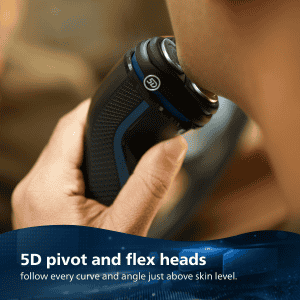 PHILIPS Shaver For Men | SkinProtect Technology | Deep Blue