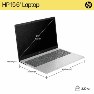 HP 15 Laptop | Intel Core i5-12th Gen 1235U | 8GB | 512 GB SSD | Silver | 15-FD0070TU