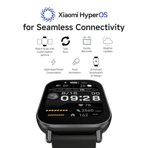 Redmi Watch 5 Active | BT Calling with 3 mic | 18 days of Battery Life | HD Screen | Midnight Black Strap