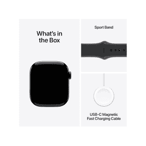 Apple Watch Series 10 | GPS | 42mm | Black Strap | MWWE3HN/A