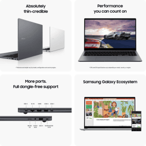 Samsung Galaxy Book 4 | Intel Core 5 120U | 16 GB | 512 GB | Gray | NP750XGK LG2IN