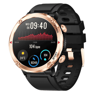 Fire Boltt Sphere Smartwatch | 1.6 inch | 600 mAh | Gold Black | BSW106