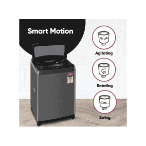 LG with Wi Fi Enabled Fully Automatic Top Load Washing Machine | 11 kg | Black | THD11SWM ABMQEIL