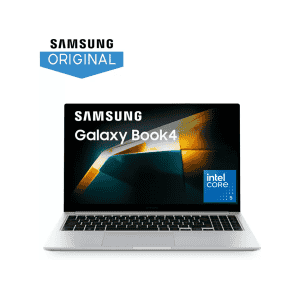 SAMSUNG Galaxy Book4 |  Intel Core 5 120U | Thin and Light  | 16GB | 512 GB SSD | 15.6 Inch | Silver | NP750XGK-LS2IN