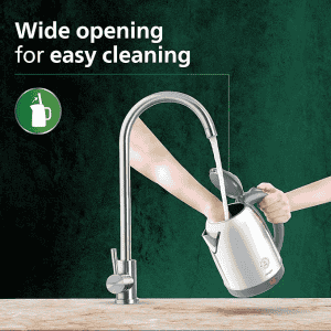 Philips Electric Kettle | 1.2 L | Thicker Stainless Steel body for longer life | HD9363/02
