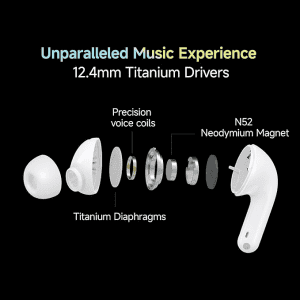 Redmi Buds 5C | Up to 40Db Hybrid Noise Cancellation | Acoustic Black | M2349E1