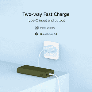 Xiaomi Power Bank 4i | 20000mAh | 33W Super Fast Charging PD | Olive green