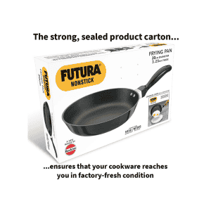 Hawkins Futura Nonstick Frying Fry Pan | 20 cm | Black | NF20