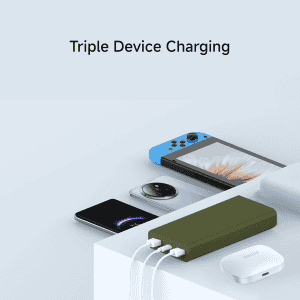 Xiaomi Power Bank 4i | 20000mAh | 33W Super Fast Charging PD | Olive green
