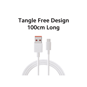 Xiaomi Sonic Charge 2.0 Type C Cable | Usb To Type C | 100 Cm | White | XMUSBTC100