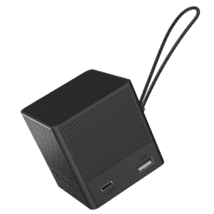Portronics Bounce 2 Speaker | 5W | 5 Hours Playback | Type C Charging | Black