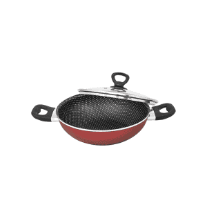 Tefal Simply Chef Non stick Kadai | 28 cm | Aluminium | Rio red | 2100096338