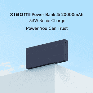 Xiaomi Power Bank 4i | 20000mAh | 33W Super Fast Charging PD | Blue