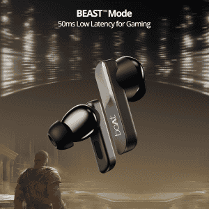 boAt Airdopes 800 | Dolby Audio | 4 Mics AI ENx Tech Titanium Drivers | Interstellar Black