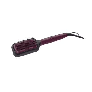 Philips Hair Straightening Brush | Silk Protect Technology I Naturally Straight hair in 5 Mins I BHH730/00