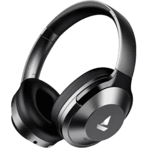 Boat Nirvanaa Headset | Hybrid Active Noise Cancellation | 65H Playback | Gunmetal Grey | 751ANC T