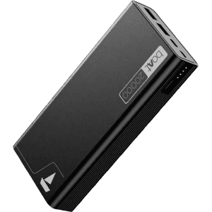 boAt  EnergyShroom Power Bank | 20000 mAh | 22.5 W | Quick Charge 3.0 | Carbon Black | PB400