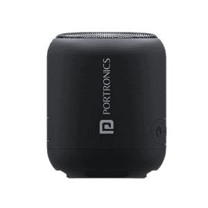 Portronics Sound Drum 1 TWS Portable Bluetooth Speaker | 10 W | Black