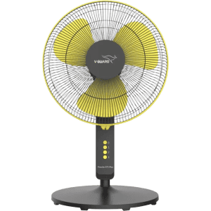 V-Guard FINESTA STS PLUS 16 400 mm 3 Blade Pedestal Fan  | Yellow Black