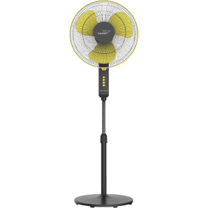 V-Guard FINESTA STS PLUS 16 400 mm 3 Blade Pedestal Fan  | Yellow Black