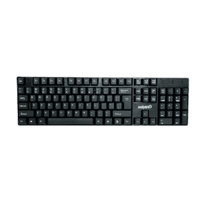 Salpido G-102 Wired Keyboard and Mouse Combo with Mute Button Design | Wired USB Multi-device Keyboard | Black
