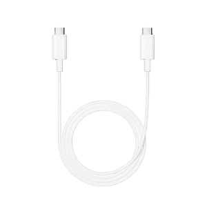 Xiaomi Mi Original HyperCharge | 60W | Braided Type C to Type C Cable | 480Mbps Data Sync | White