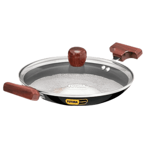 Hawkins Futura Appachatty | Breakfast Pan | Small Kadhai with Glass Lid | 0.9 L | NBFP09G