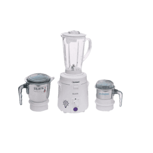 Sujata SUPERMIX Mixer Grinder | 900 W | 3 Jars | White