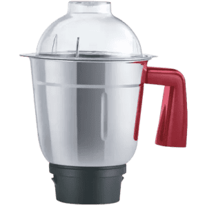 USHA TH800MX3 Thunderbolt Mixer Grinder | 3 jar |  800 W | Red