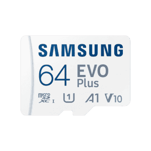 Samsung EVO Plus 64 GB MicroSDXC | Class 10 | 160 MB/s Memory Card  With Adapter