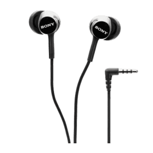 Sony in-Ear Wired Headphones with Mic | Hands-Free Call | MDR-EX155AP