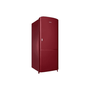 Samsung Single Door Refrigerator |  2 Star | 183 L | Scarlet Red | RR20C11C2RH/HL